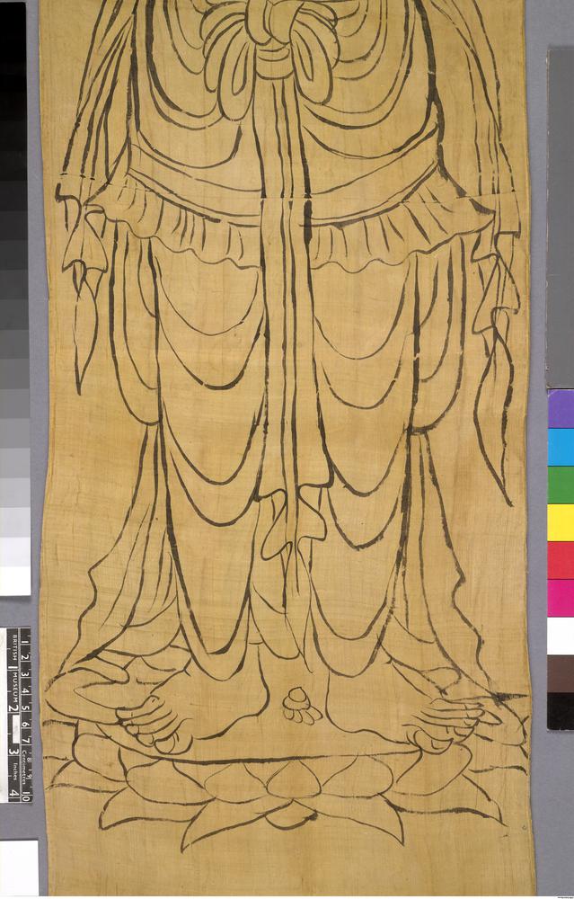 图片[9]-banner; painting; 幡(Chinese); 繪畫(Chinese) BM-1919-0101-0.205-China Archive